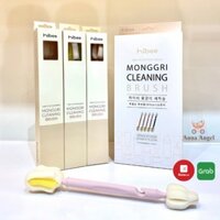 Cọ rửa bình sữa - núm ti HIBEE Mongri 2 đầu tiện lợi