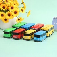 Có sẵn 4 Chiếc Tayo Xe Buýt Nhỏ Hoạt Hình Kéo Lại Xe Bộ Đồ Chơi Trẻ Em Quà Tặng Giáo Dục phong Tông mới