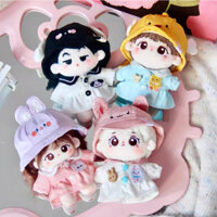 [Có sẵn 5 mẫu] Trang phục doll bông 10cm mẫu giáo