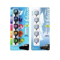 [Có sẵn] [Ảnh thật] [Chính hãng] Febreze 5 Pack Car Vent Clips Air Freshener Linen & Sky-Nước hoa xa hơi set 5 cái