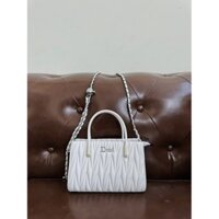[Có sẵn] [Ảnh thật] Túi xách nữ đeo chéo, xách tay trẻ trung họa tiết nổi T870