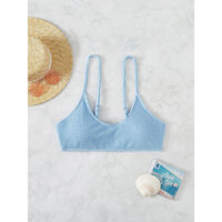 (CÓ SẴN) Áo bikini xanh pastel có mút lót - KÈM ẢNH THẬT