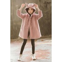 [CÓ SẴN] Áo dạ bé gái 20kg - 50kg☑️ áo khoác bé gái 12 tuổi (3 6 8 10 12 tuổi)☑️ Thời trang size đại 25kg 30kg 35kg 40kg