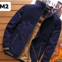 (Có sẵn) ÁO KHOÁC NAM KAKI LÓT LÔNG Chuẩn Quảng Châu