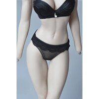 [Có Sẵn] Áo ngực và Quần lót màu đen cao cấp dành cho búp bê, figure tỉ lệ 1/6