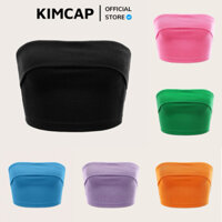 CÓ SẴN - Áo ống croptop basic cúp ngực, áo quây viền silicon chống tụt - Hlàng AUTH (13 màu)