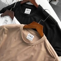 [Có sẵn] Áo Thun Nam Cổ Tròn ZARA VNXK