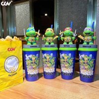 [CÓ SẴN] [📍artoydeRose📍] Ly Nước CGV Ninja Rùa 2024 Dung Tích 945ml Hình Nhân Vật Ngộ Nghĩnh Đáng Yêu Hài Hước