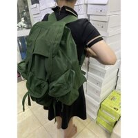 ✅{Có Sẵn} BALO XANH TRƠN/ BALO CON CÓC/ BALO BỘ ĐỘI phù hợp đi rừng đi phượt dày dặn hàng loại 1