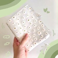 [CÓ SẴN BẢN XANH]  COLLECT BOOK HOẠ TIẾT HOA CÚC BÌA TRONG ĐỰNG CARD XINH XẮN