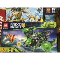 (Có sẵn) Bela Nexo 10816 - Mô hình lắp ráp máy bay Berserker (386 mảnh)