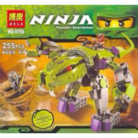 (Có sẵn) Bela Ninja 9755- Mô hình lắp ráp cỗ máy robot của rắn season 1 (255 mảnh)