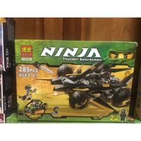 (Có sẵn) Bela Ninja 9759- Mô hình lắp ráp cỗ xe chiến đấu của Cole season 1 (285 mảnh)