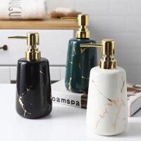 (có sẵn) Bình sứ đựng nước rửa tay,sữa tắm,dầu gội cao cấp(có sẵn)