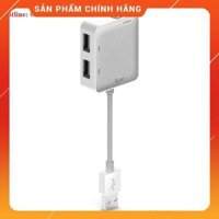 (Có sẵn) Bộ chia USB 2 cổng tích hơp cổng Lan ILUV _Siêu rẻ