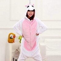(Có sẵn) Bộ đồ kì lân hồng, bộ đồ thú unicorn hồng