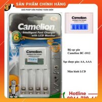 (Có sẵn) Bộ sạc pin tiểu Camelion tự ngắt có màn hình BC-1012 _Siêu rẻ