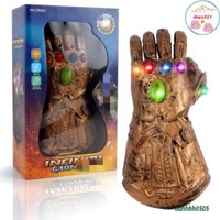 (có sẵn) căng thẳng vô cực - bít tất tay Thanos dùng pin có âm thanh, ánh sáng