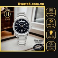 [Có sẵn] [Chính hãng 2] Đồng Hồ Nam Casio Pin MTP-1370D-1A2VDF Dây Thép Mặt Đen