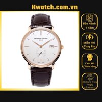 [Có sẵn] [Chính hãng 2] Đồng Hồ Nam Frederique Constant Automatic FC-710V4S4 Dây Da Vỏ Vàng Hồng Mặt Trắng