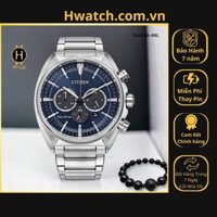 [Có sẵn] [Chính hãng]  Đồng Hồ Nam Citizen Eco - Drive CA4288-86L Chronograph Bule Dial HwatchAuthentic