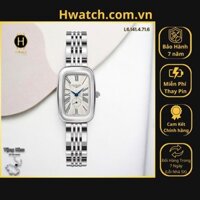 [Có sẵn] [Chính hãng]  Đồng Hồ Nữ Longines Pin L6.141.4.71.6  (L61414716 ) Dây Thép Vỏ Trắng Mặt Trắng HwatchAuthentic