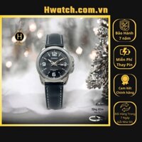 [Có sẵn] [Chính hãng] Đồng Hồ Nữ Casio Pin LTP-1314L-8AVDF Dây Da Đen Mặt Đen HwatchAuthentic