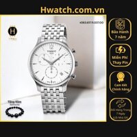 [Có sẵn] [Chính hãng] Đồng Hồ Nam Tissot Quartz Chronograph T063.617.11.037.00 (T0636171103700) Dây Thép HwatchAuthentic