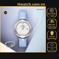 [Có sẵn] [Chính hãng]  Đồng Hồ Nữ Tissot Pin T084.210.16.017.02 (T0842101601702) Pinky Blue Dial  Sapphire