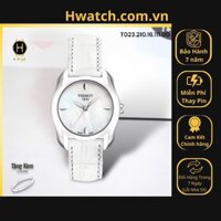 [Có sẵn] [Chính hãng]Đồng Hồ Nữ Tissot Pin  T023.210.16.111.00 (T0232101611.00) Dây Da  HwatchAuthentic