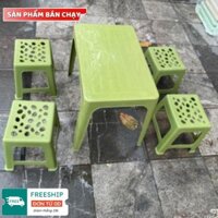 [có sẵn] combo 3 bàn 12 ghế  bền đẹp chắc chắn nhựa cao cấp.bàn ghế trà tranh trà đá vỉa hè [sẵn hàng]