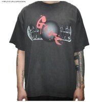 ((Có sẵn Cotton nguyên chất) THE SUGAR PUNCH GANTZ Áo thun ngắn tay thông thường dành cho nam nữ cùng phong cách