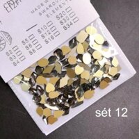 💕CÓ SẴN💕 Đá mix chân vàng - Mã 12