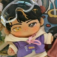 [Có sẵn] Đặc Tư Tạp - doll bông 20cm kèm đế đựng cốc không xương không kèm outfit