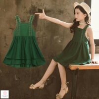 [CÓ SẴN] Đầm đẹp cho bé gái 1 tuổi (3 - 12 tuổi)☑️ đầm voan cho bé gái 20kg 25kg 30kg 35kg 40kg☑️ váy bé gái lớn mùa hè