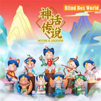 ❤Có sẵn để lựa chọn❤ Mười hai biểu tượng Xiaojiangsi Truyền thuyết thần thoại Series Hộp thần thoại Búp bê Quà tặng búp bê