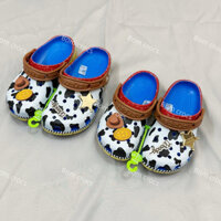 |Có Sẵn| Dép Cross Toy Story Version Woody Cho Bé Phong Cách Cao Bồi