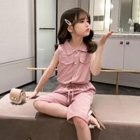 [CÓ SẴN] Đồ bộ bé gái 13 tuổi (5 - 15 tuổi)☑️ Set Áo Quần dài cho mùa thu đông☑️ bộ đồ size đại 25kg, 30kg, 35kg, 40kg