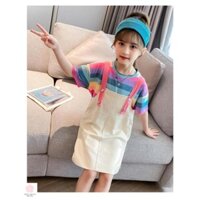 [CÓ SẴN] Đồ bộ bé gái giá sỉ (3 - 12 tuổi)☑️ quan ao be gái 10 tuoi☑️ Bo yem be gai 10 tuoi☑️ yếm váy cho bé gái 12 tuổi