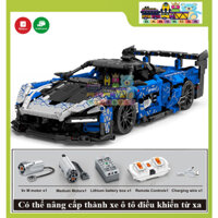 [Có Sẵn] Đồ Chơi Lắp Ghép Technic Xe McLaren Senna GTR Với 1404 PSC, Xe Điều Khiển Từ Xa,  Mô Hình Siêu Xe McLaren Senna