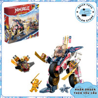 [Có sẵn] Đồ chơi lắp ráp Ninjago Dragons Rising 80082 8092 - Mô hình lắp ghép Ninja City Sora Mech