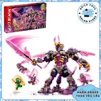 [Có sẵn] Đồ chơi lắp ráp Ninjago 7012 71772 Crystal King - Mô hình lắp ghép Ninja City Vua pha lê