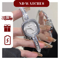 [Có Sẵn] Đồng Hồ Nữ KIMIO Lắc Tay Mặt Vuông Nhỏ Nhắn Xinh Xắn, Đồng Hồ Thiết Kế Sang Trọng Đi Tiệc Đi Học Du Lịch