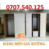 [CÓ SẴN] - [GIAO SIÊU TỐC] TỦ QUẦN ÁO GIÁ RẺ TẬN XƯỞNG 1M8 X 1M45 NHỰA ĐÀI LOAN CAO CẤP