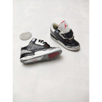 [Có Sẵn] Giày rỗng búp bê, figure 1:6 Air Jordan 3 Black Cement 2018