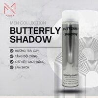 [Có sẵn] Gôm xịt tóc Butterfly Shadow 320ml, Gôm bạc giữ nếp tạo kiểu nam nữ