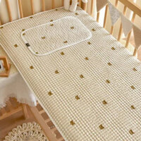 [Có sẵn hai mặt] Bé sơ sinh Cotton nguyên chất Lớp một ga trải giường cho bé Xuân Hè Nệm mỏng Mẫu giáo Thảm ngủ trẻ em
