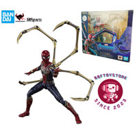 [CÓ SẴN - HÀNG CHÍNH HÃNG] MÔ HÌNH FIGURE MARVEL SPIDERMAN SHF IRON SPIDER FINAL BATTLE EDITION