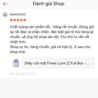 [Có sẵn - Hỗ Trợ Bảo Hành] Máy rửa mặt Foreo Luna Mini 2 Chính Hãng Kèm Bill