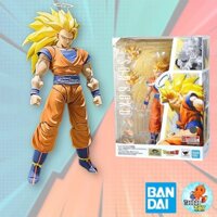 (Có Sẵn-Hoả Tốc) Mô Hình SHF Son Goku Super Saiyan 3 SSJ3 SHF Dragon Ball Z Chính Hãng BANDAI